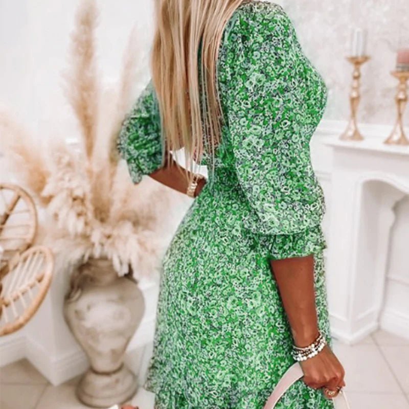 Brenelle™ | Classic Floral Dress