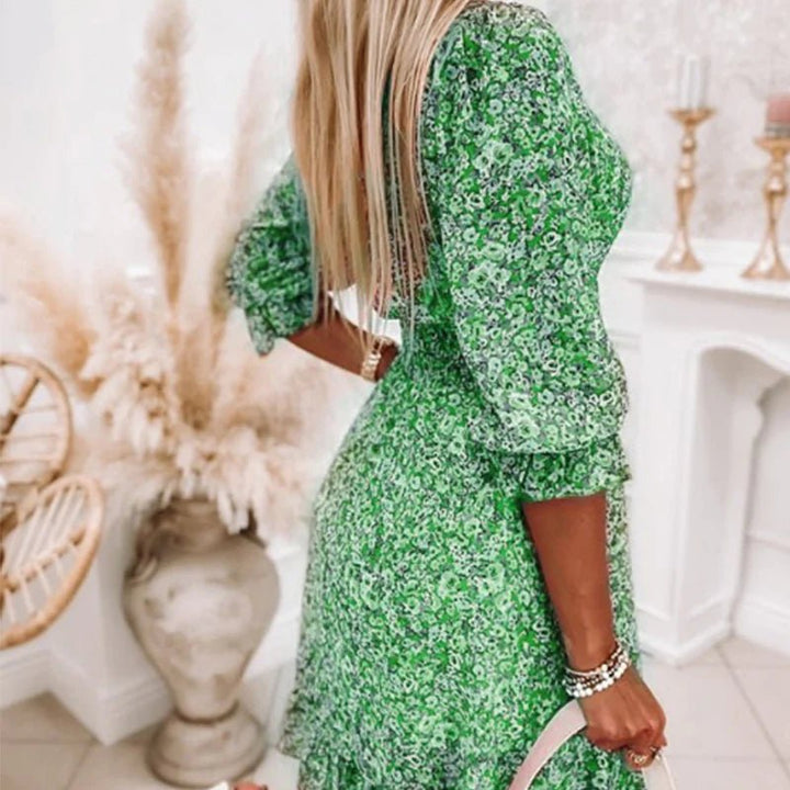 Brenelle™ | Classic Floral Dress