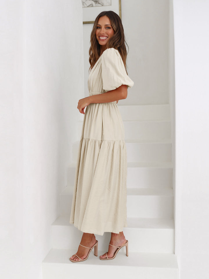 Enessa™ | Classic Puff Sleeve Dress (Almost Sold Out)