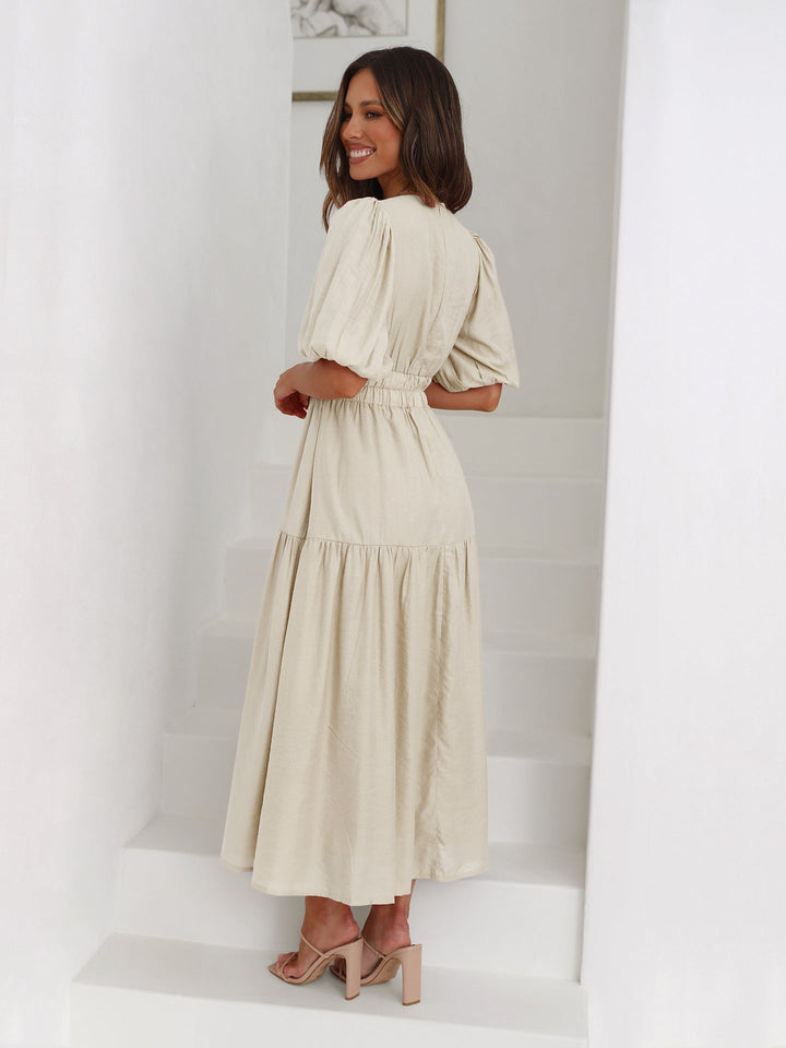 Enessa™ | Classic Puff Sleeve Dress (Almost Sold Out)