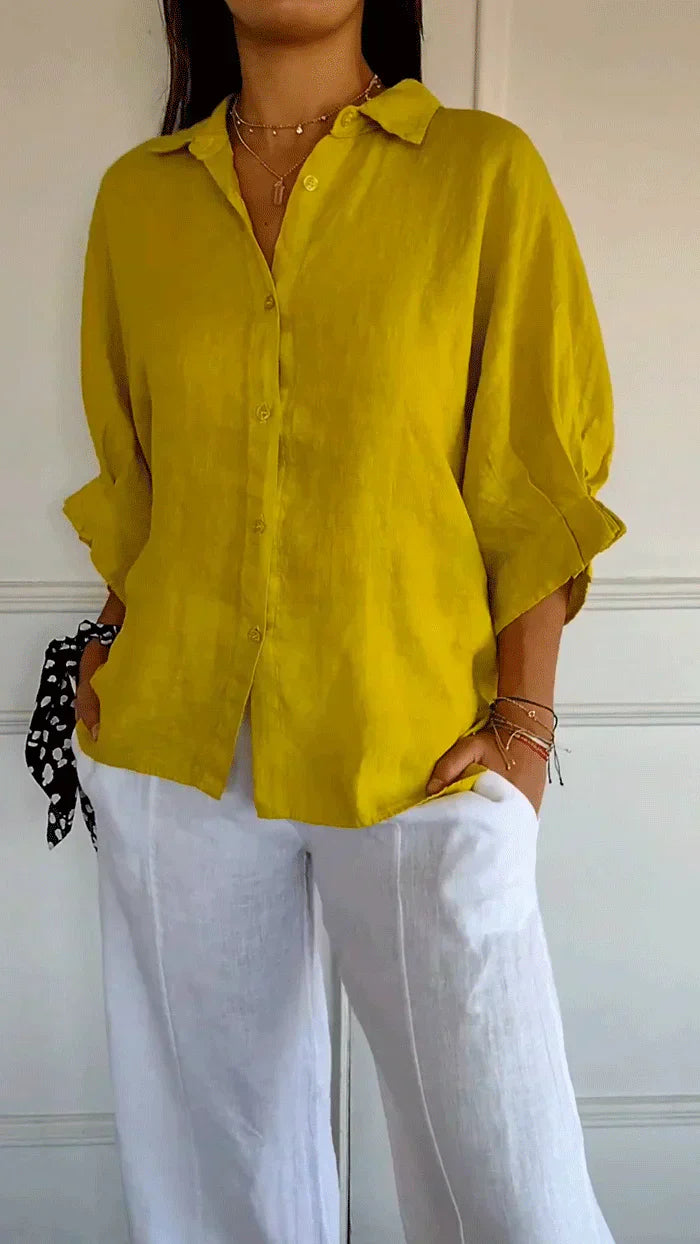 Madia™ | Classic Button-Up Shirt (Almost Sold Out)