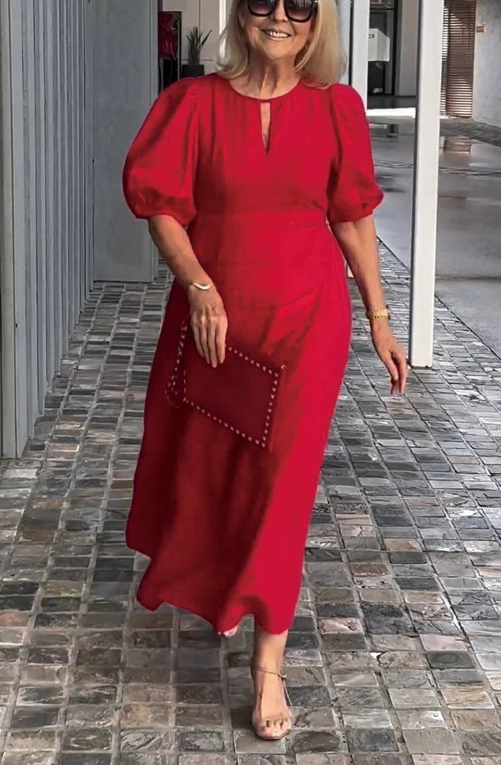 Carlisse™ | Chic Puff-Sleeve Dress ( Almost Sold Out )