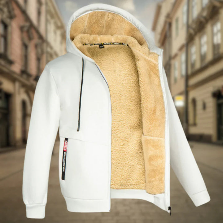 LUCAS™ | Luxury Men’s Fleece-Lined Hoodie