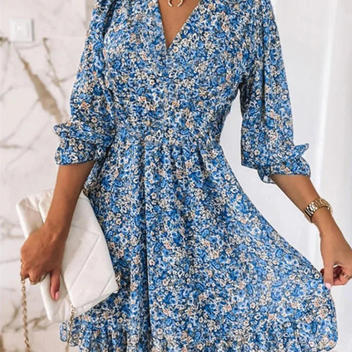 Brenelle™ | Classic Floral Dress