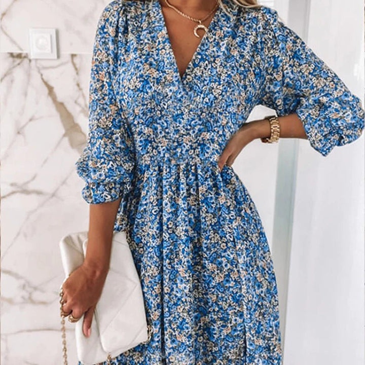 Brenelle™ | Classic Floral Dress