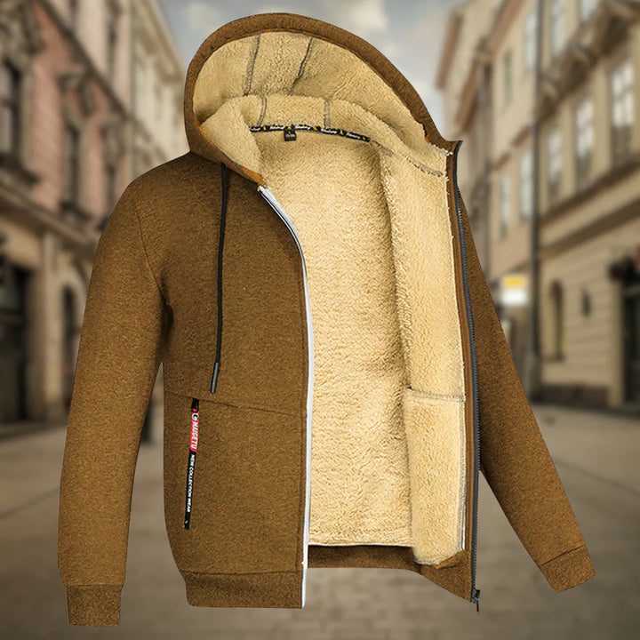 LUCAS™ | Luxury Men’s Fleece-Lined Hoodie