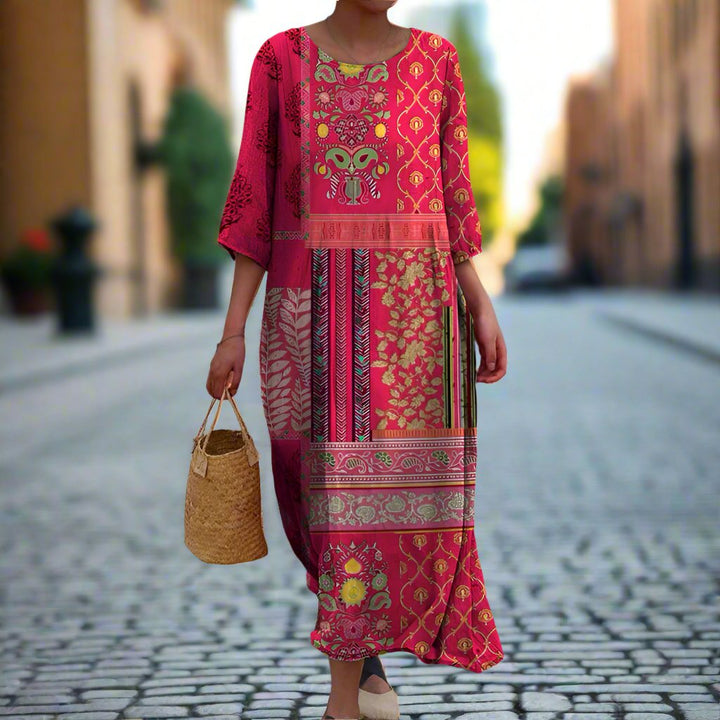 Adele™ | Flowy Ethnic Dress ( Almost sold out )