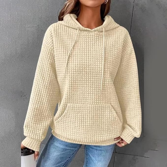 Jairis™ | Casual Waffle Knit Hoodie (Almost Sold Out)