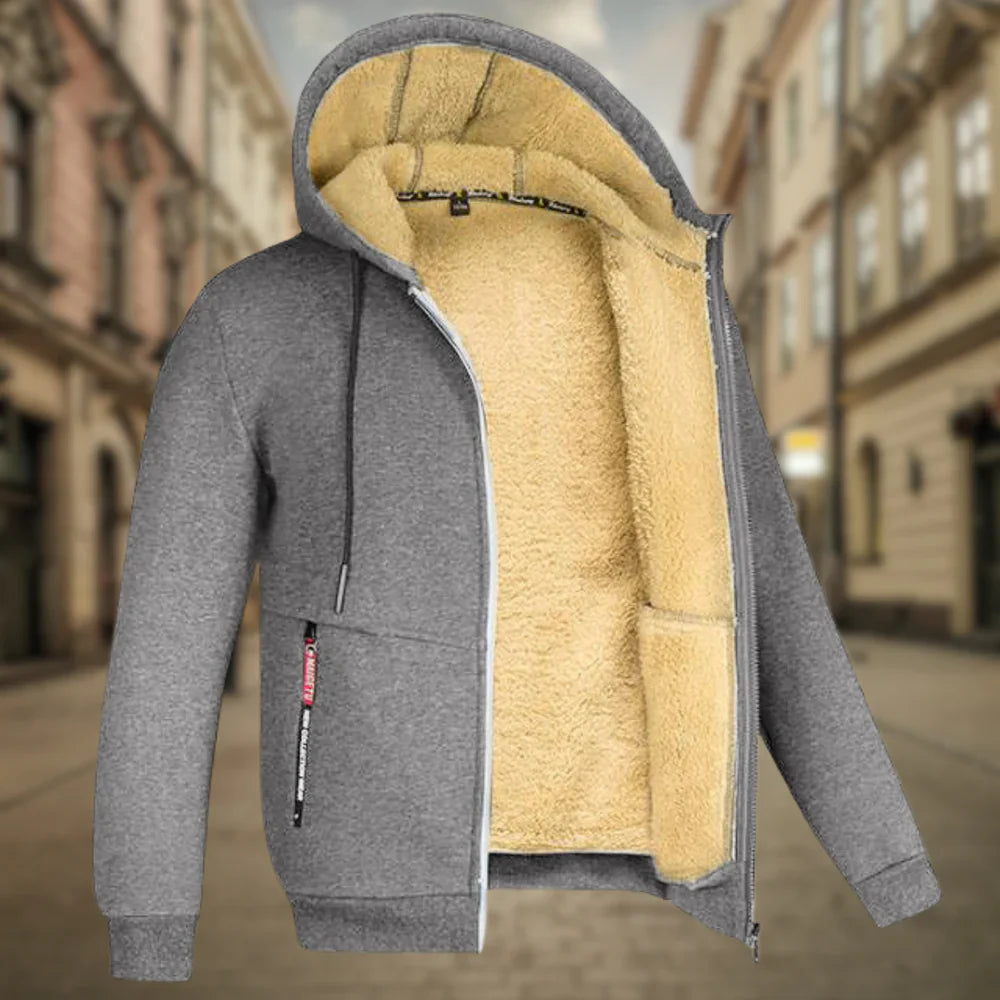 LUCAS™ | Luxury Men’s Fleece-Lined Hoodie
