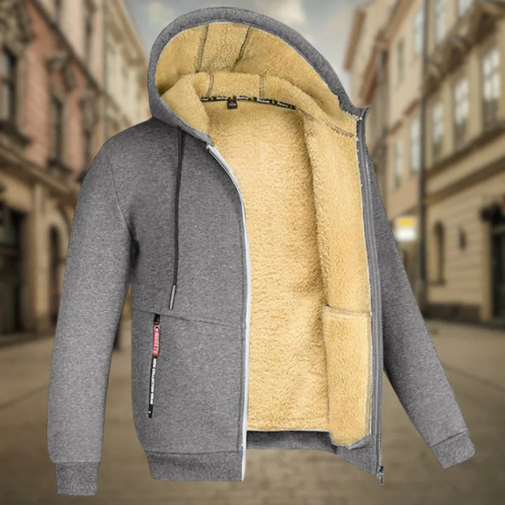 LUCAS™ | Luxury Men’s Fleece-Lined Hoodie