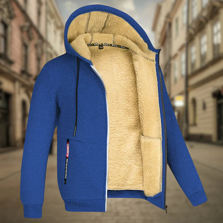 LUCAS™ | Luxury Men’s Fleece-Lined Hoodie