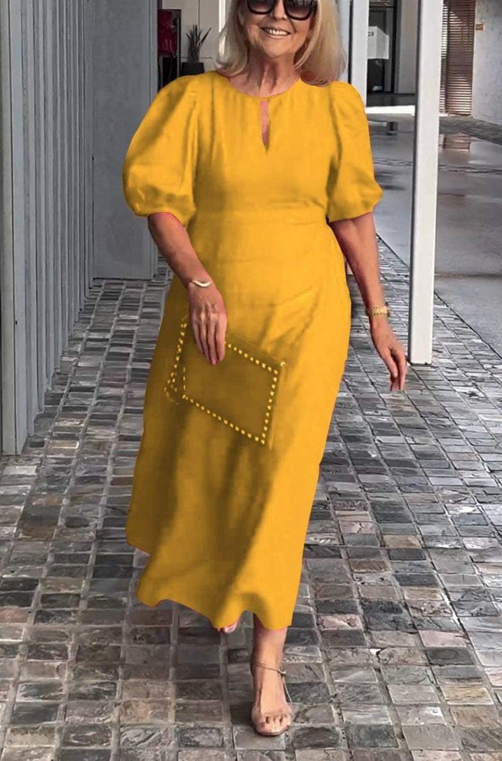 Carlisse™ | Chic Puff-Sleeve Dress ( Almost Sold Out )