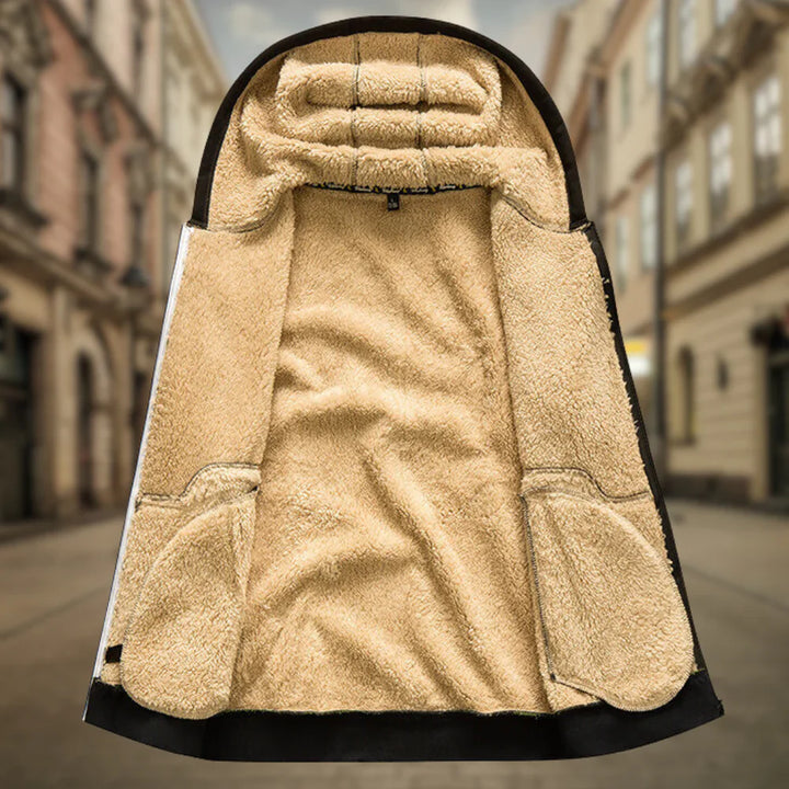 LUCAS™ | Luxury Men’s Fleece-Lined Hoodie