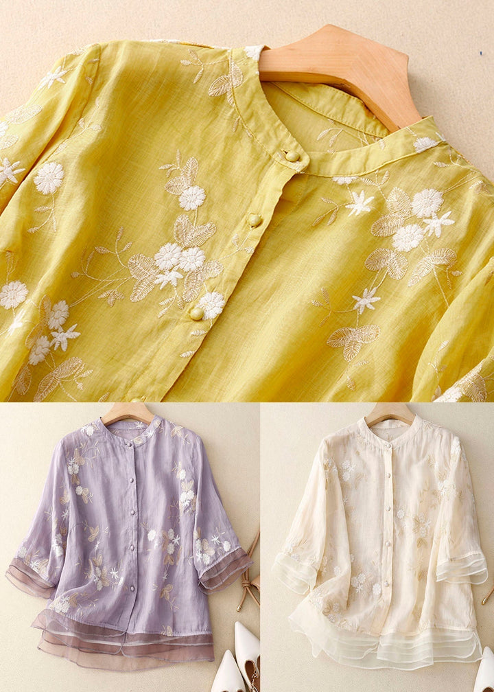 Elisette™ | Classic Embroidered Blouse (Almost Sold Out)