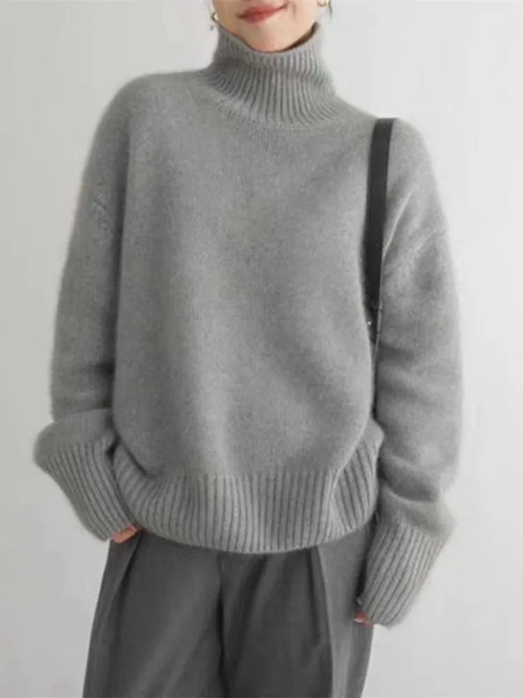 Iverna™ | Chic Cozy Turtleneck Sweater (Almost Sold Out)