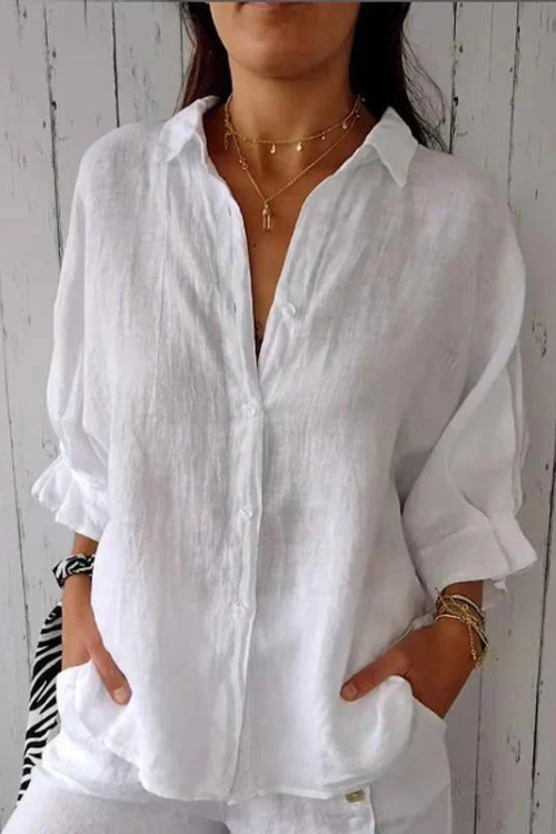 Madia™ | Classic Button-Up Shirt (Almost Sold Out)