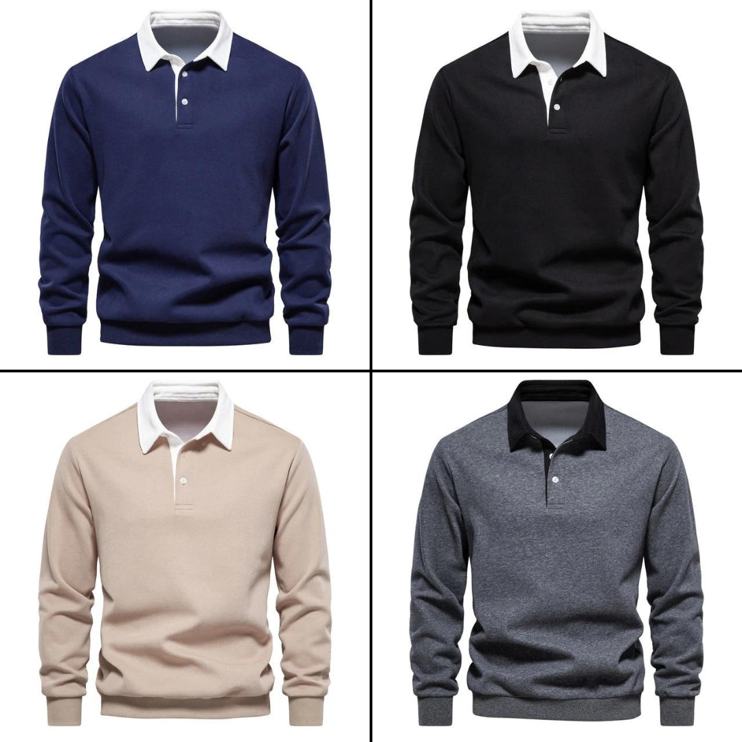 BRAYN™ | Premium Luxury Polo Sweater
