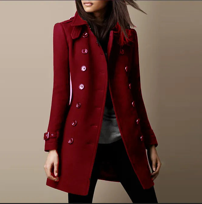 SERA™ | Luxe Women’s Wool-Blend Coat