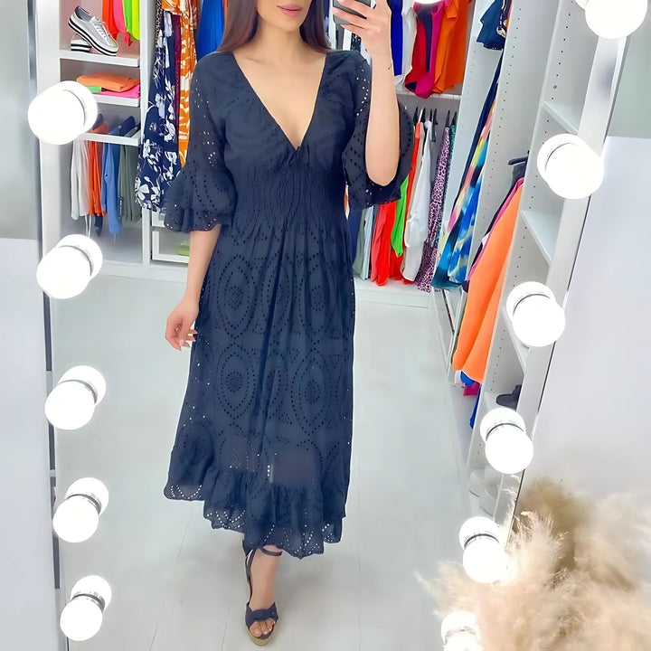 Cristin™ |  Luxe Silhouette Dress ( Almost sold out )