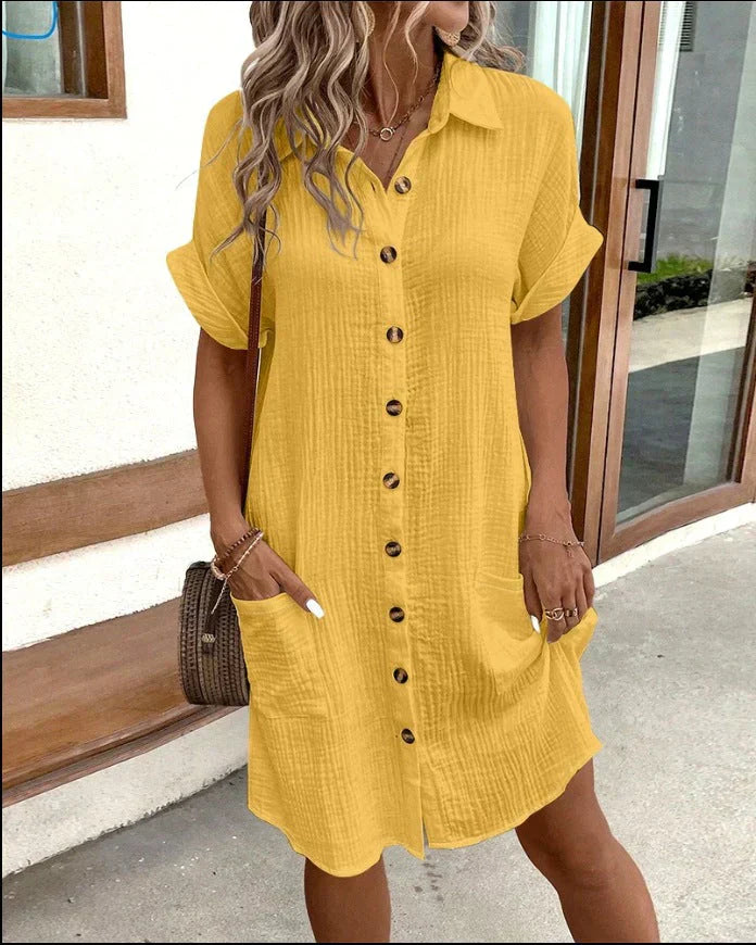 Celestia™ | Elegant Polo Dress ( Almost sold out )