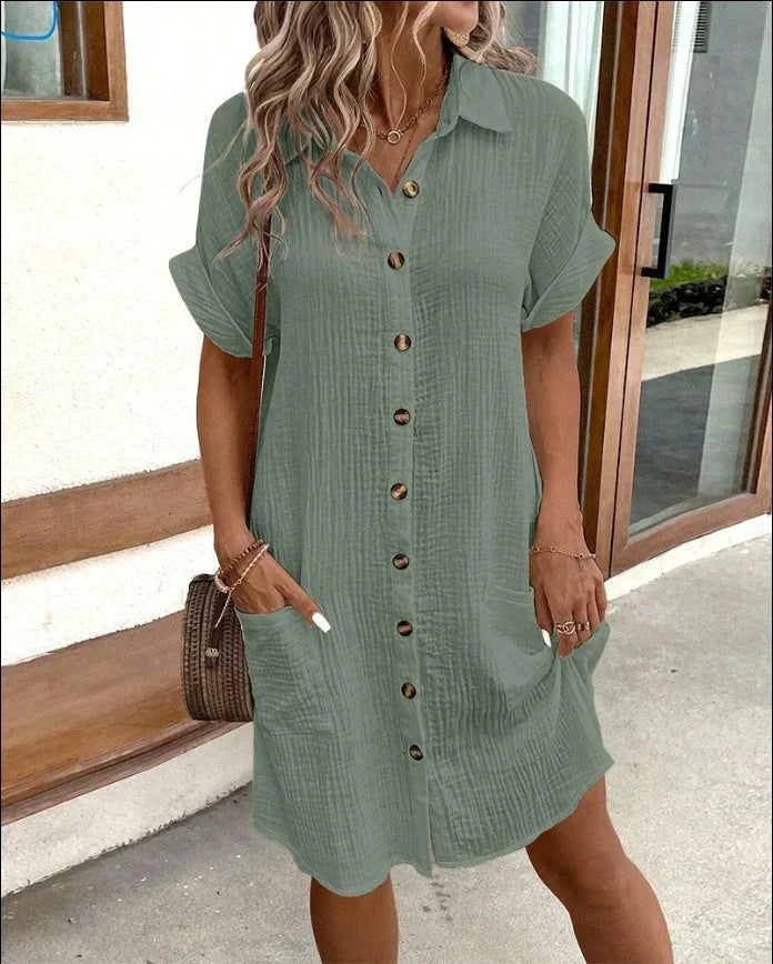 Celestia™ | Elegant Polo Dress ( Almost sold out )