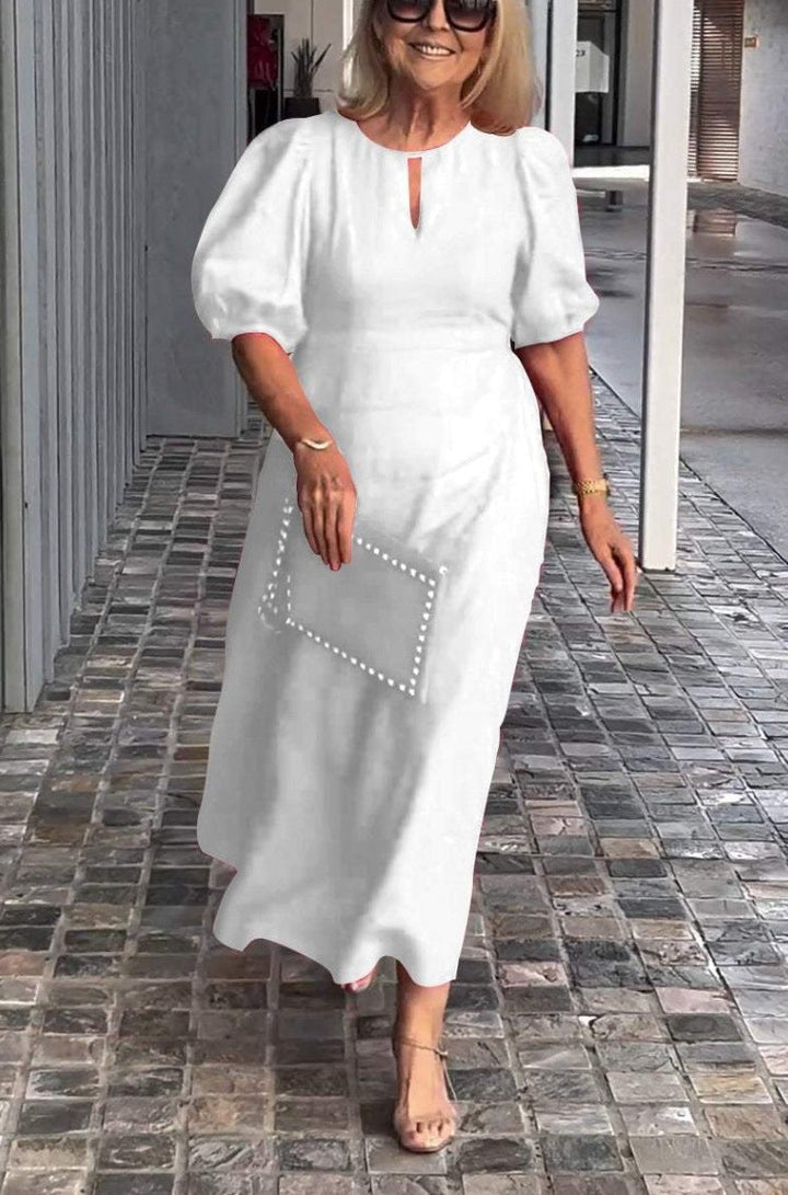 Carlisse™ | Chic Puff-Sleeve Dress ( Almost Sold Out )
