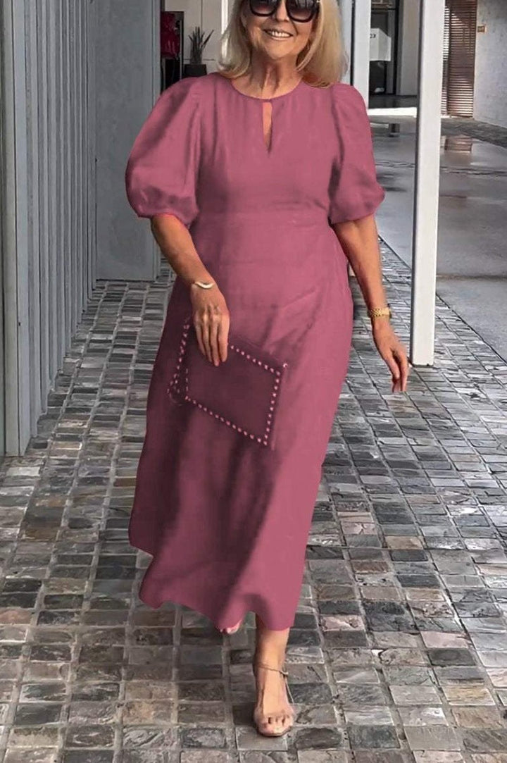 Carlisse™ | Chic Puff-Sleeve Dress ( Almost Sold Out )