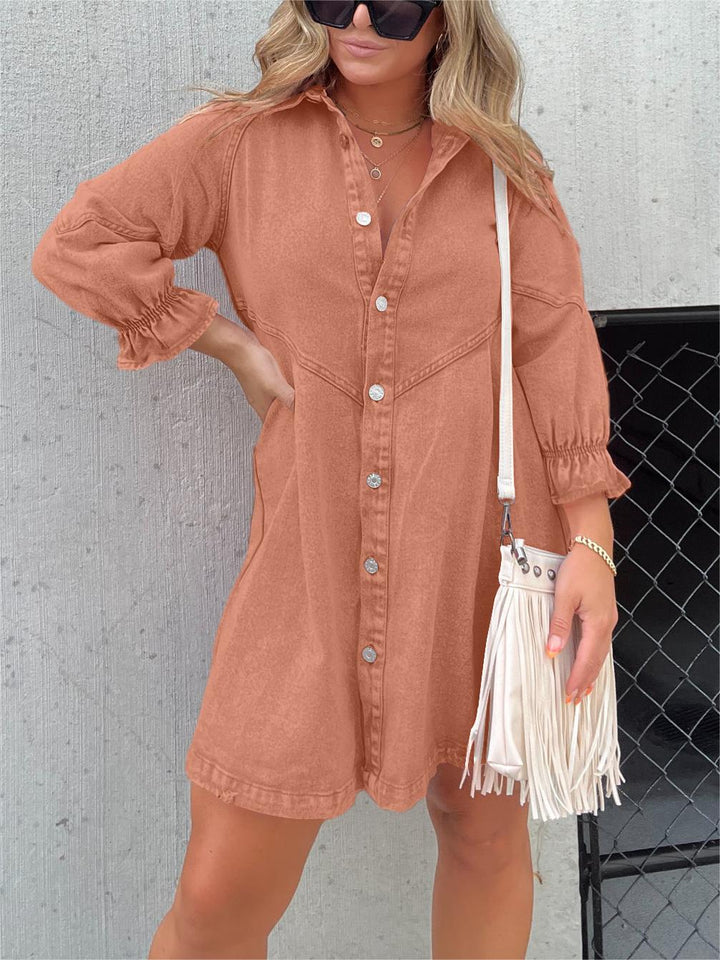Elona™ | Chic Casual Denim Dress ( Almost Sold Out )