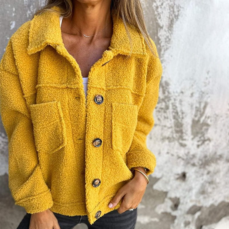 Ubreya™ | Premium Soft-Touch Button-Up Jacket