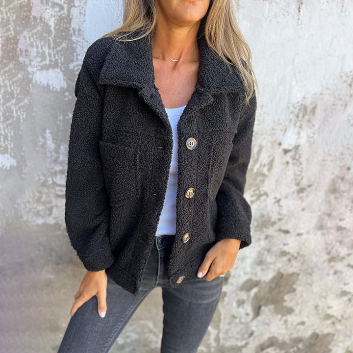 Ubreya™ | Premium Soft-Touch Button-Up Jacket
