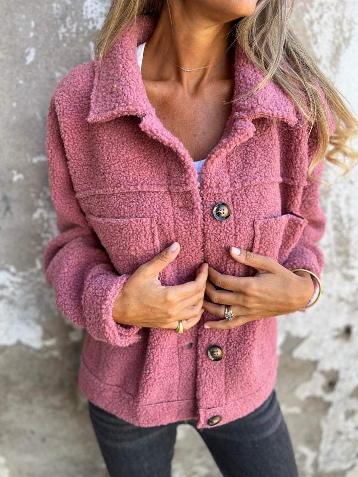 Ubreya™ | Premium Soft-Touch Button-Up Jacket
