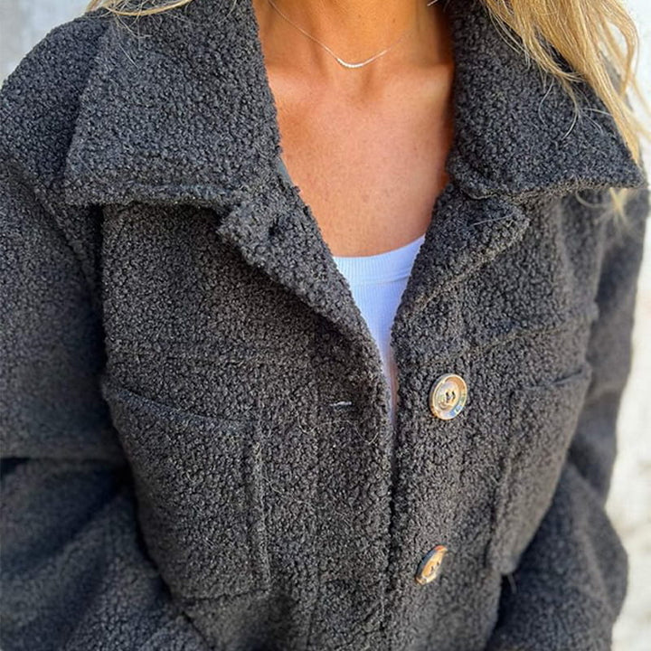 Ubreya™ | Premium Soft-Touch Button-Up Jacket