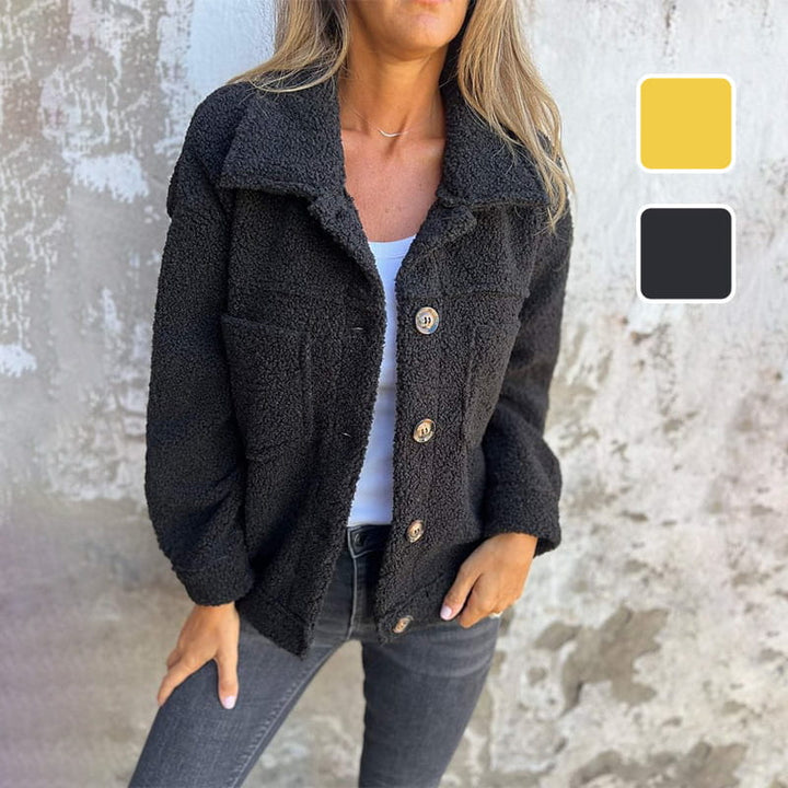 Ubreya™ | Premium Soft-Touch Button-Up Jacket