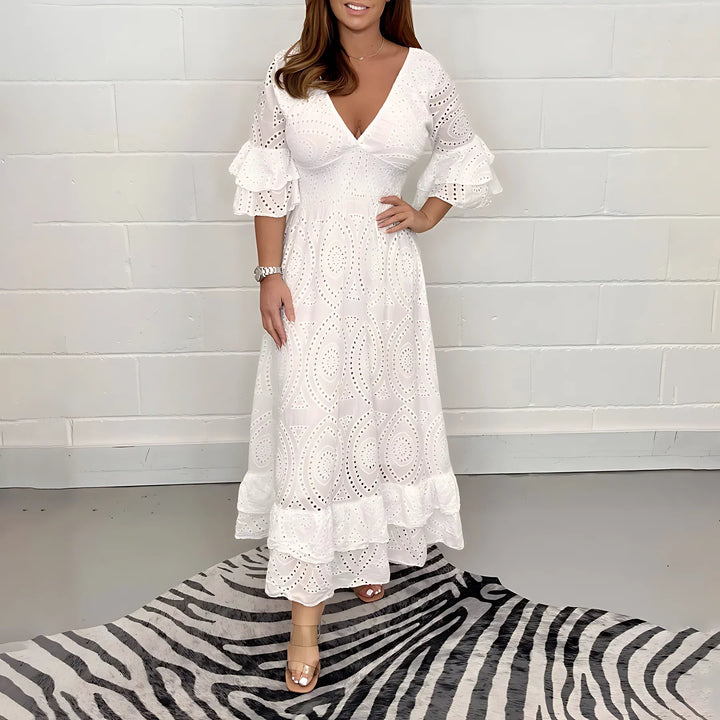 Cristin™ |  Luxe Silhouette Dress ( Almost sold out )