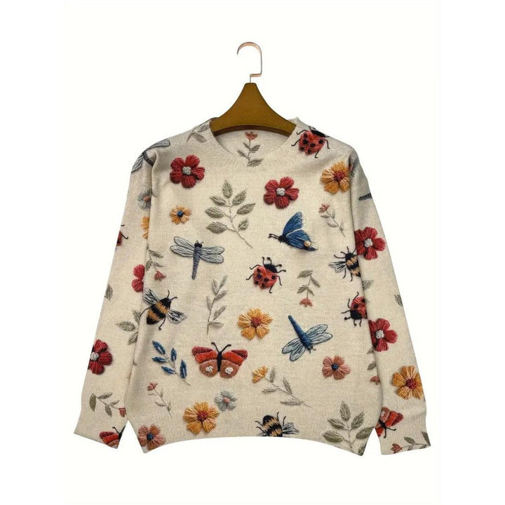 Florese™ | Chic Embroidered Sweater (Almost Sold Out)