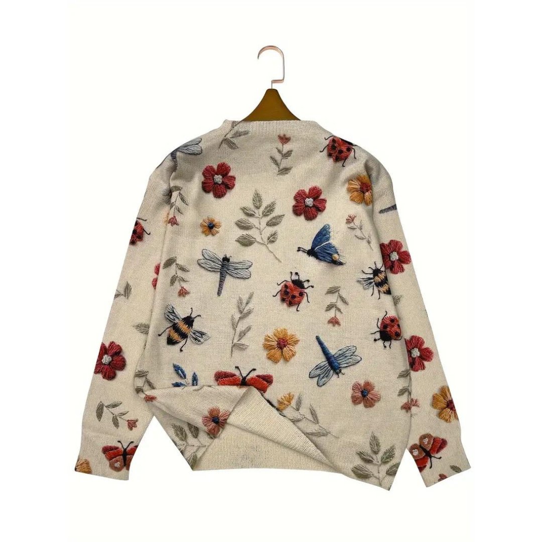 Florese™ | Chic Embroidered Sweater (Almost Sold Out)