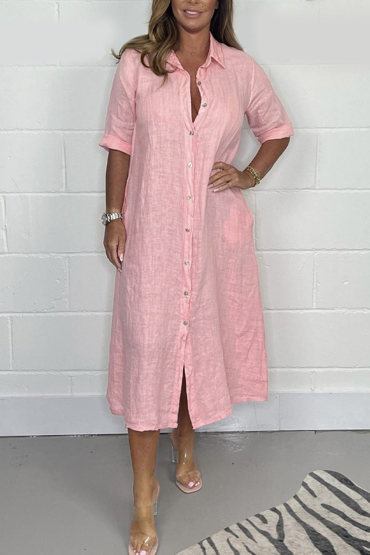 Sorielle™ | Luxe Shirt Dress (Almost Sold Out)