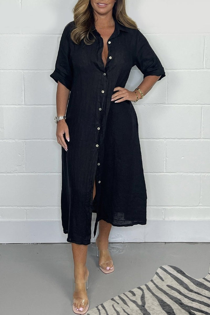 Sorielle™ | Luxe Shirt Dress (Almost Sold Out)