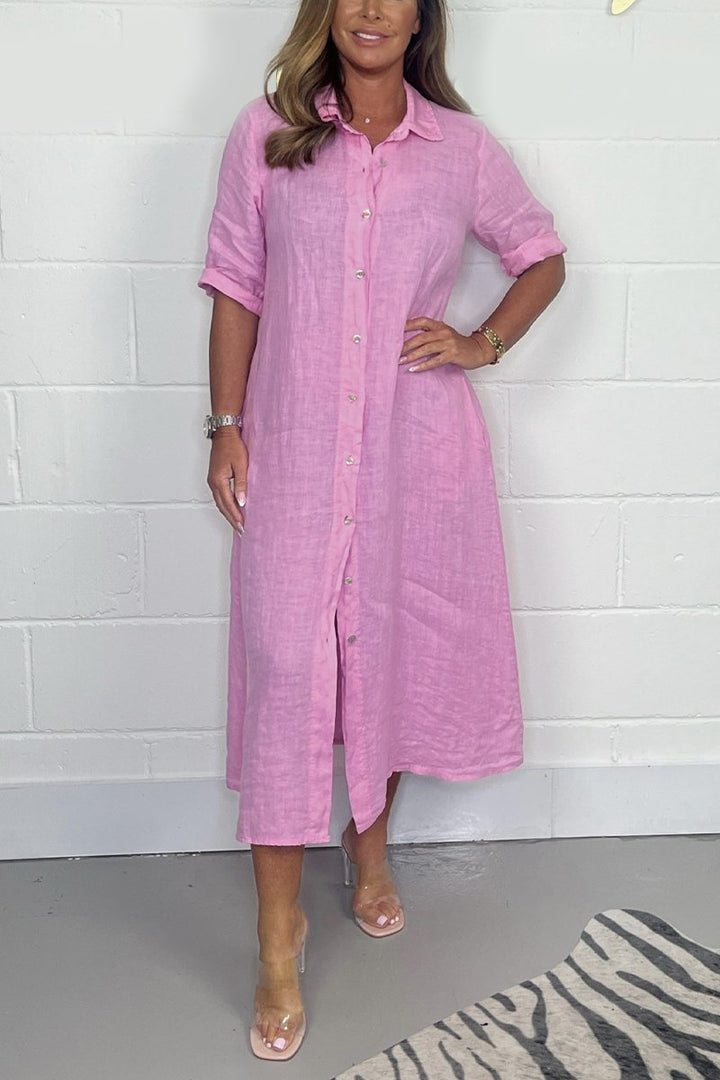 Sorielle™ | Luxe Shirt Dress (Almost Sold Out)