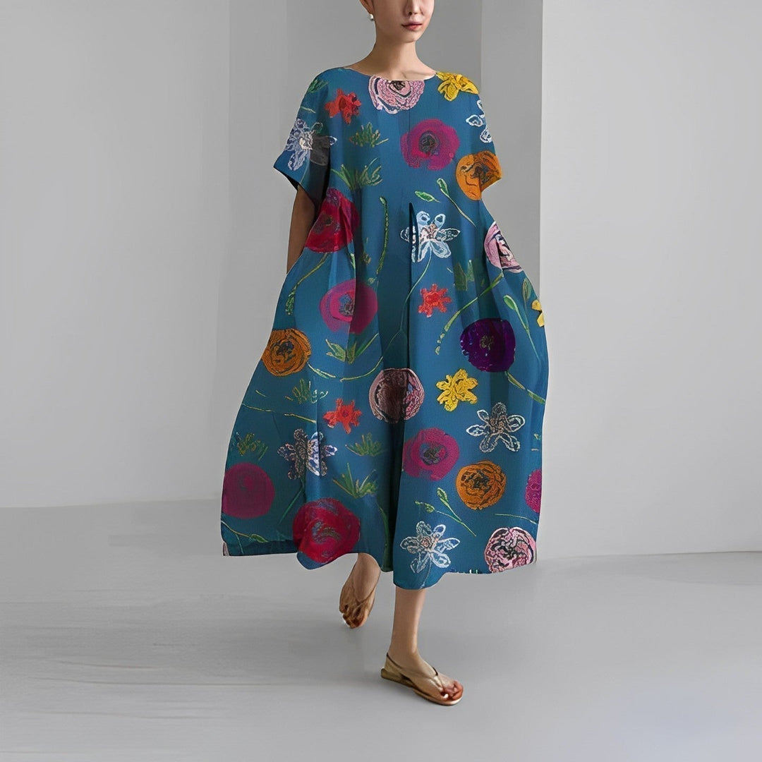 Nalia™ | Boho Floral Maxi Dress (Almost Sold Out)