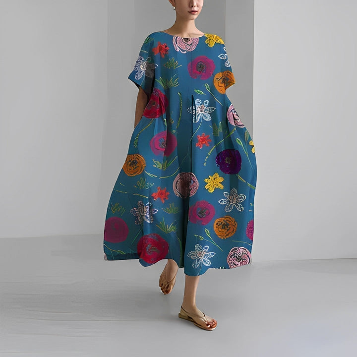 Nalia™ | Boho Floral Maxi Dress (Almost Sold Out)