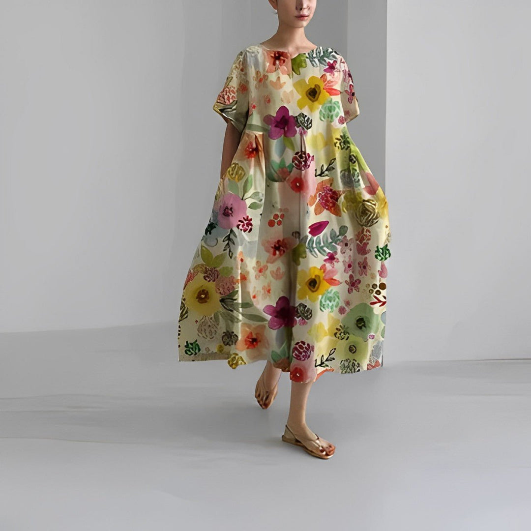 Nalia™ | Boho Floral Maxi Dress (Almost Sold Out)