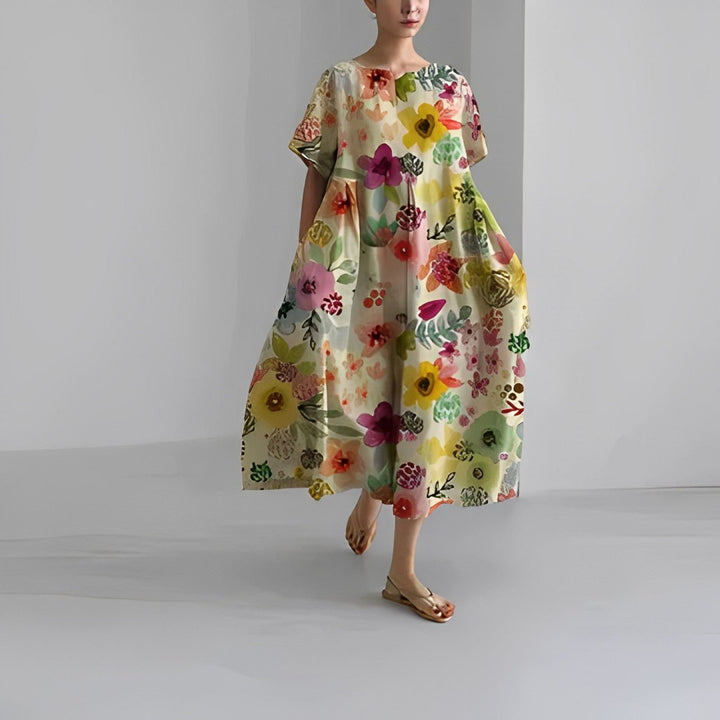 Nalia™ | Boho Floral Maxi Dress (Almost Sold Out)