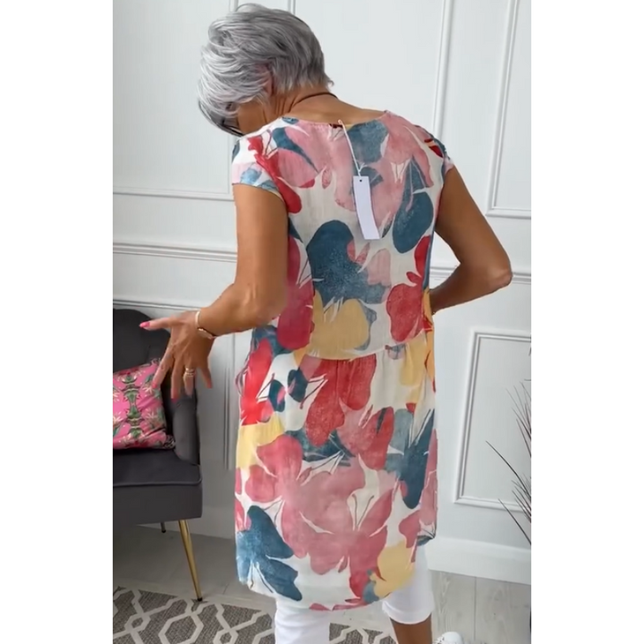 Tara™ | Luxury Flowing Butterfly Print Dress (Almost Sold Out)