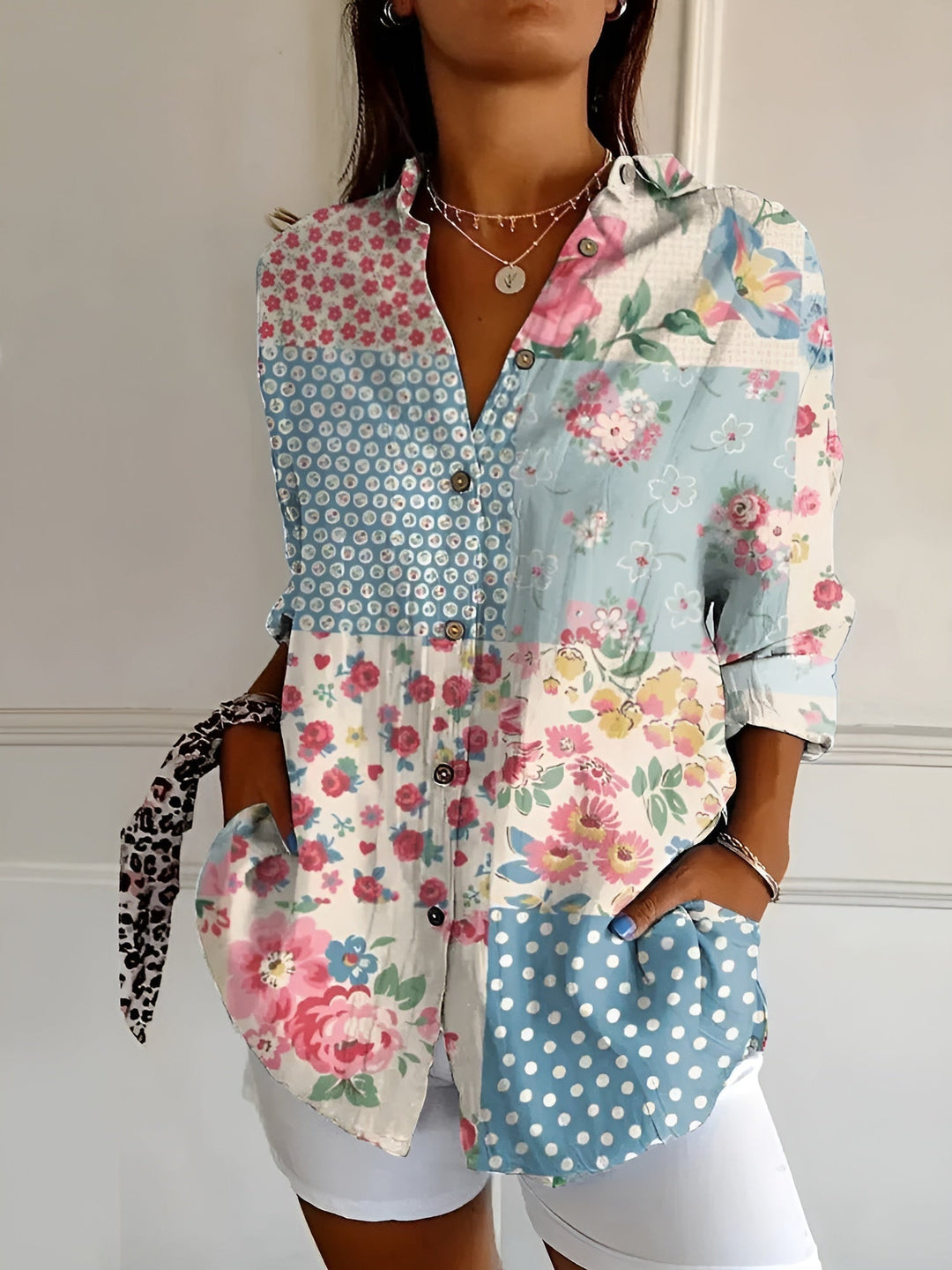 Amariana™ | Flowy Floral Button-Up Shirt (Almost Sold Out)