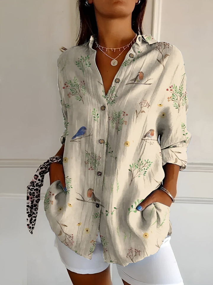Amariana™ | Flowy Floral Button-Up Shirt (Almost Sold Out)