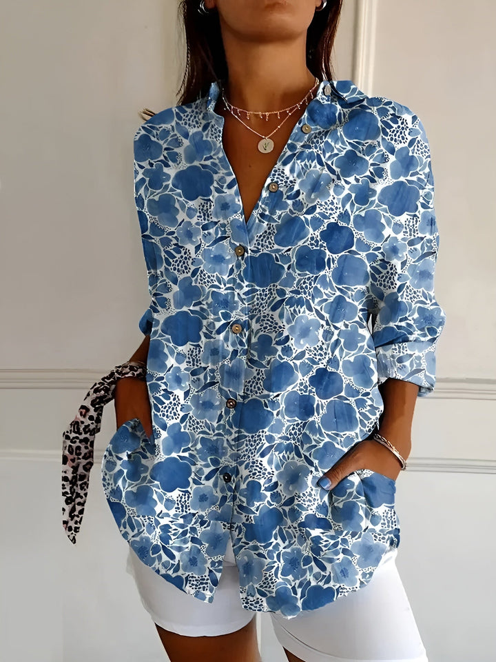 Amariana™ | Flowy Floral Button-Up Shirt (Almost Sold Out)