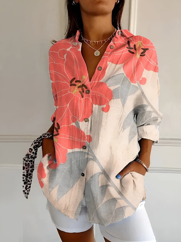 Amariana™ | Flowy Floral Button-Up Shirt (Almost Sold Out)