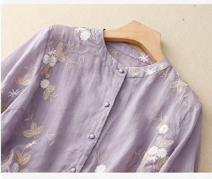 Elisette™ | Classic Embroidered Blouse (Almost Sold Out)